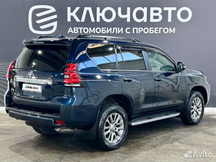 Toyota Land Cruiser Prado 2.8 AT, 2018, 80 000 км