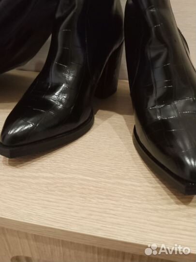 Зимние женские сапоги 38 ботфорты