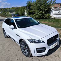 Jaguar F-Pace 2.0 AT, 2018, 99 000 км, с пробегом, цена 3 800 000 руб.