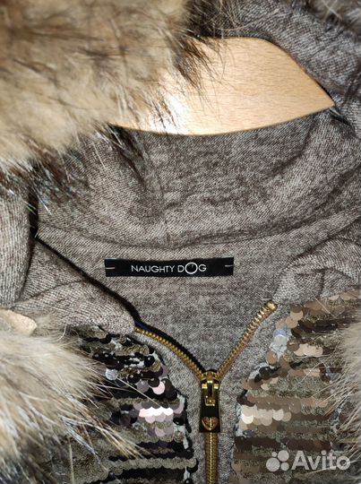 Кардиган с паетками