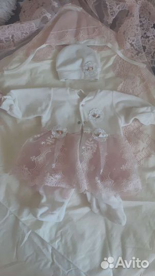 Конверт на выписку для девочки осень