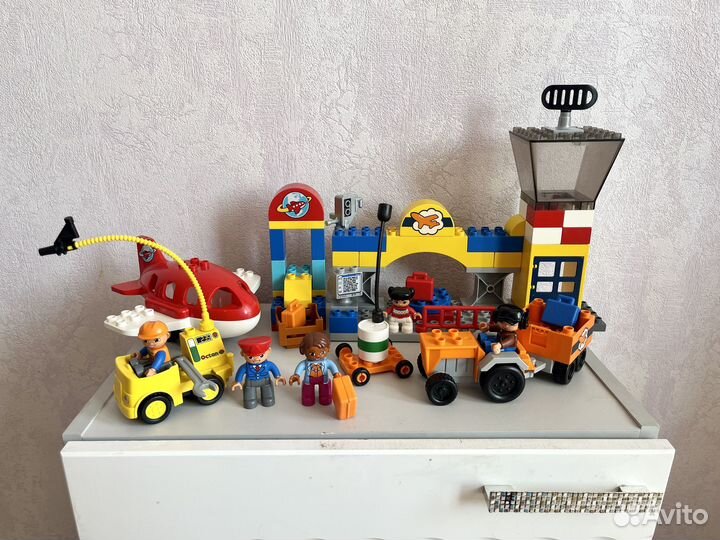 Лего Дупло 10590 + 5595 Аэропорт