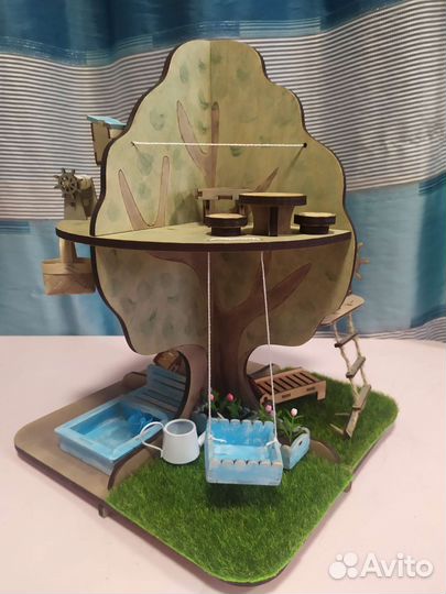 Детский домик на дереве