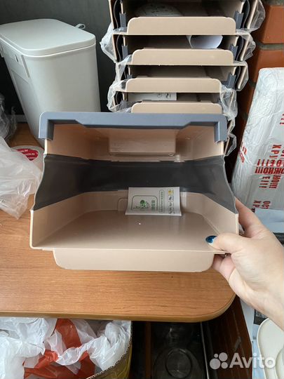 Ведро мусорное подвесное