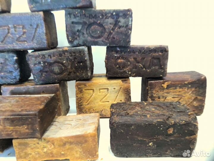 Мыло хозяйственное 60, 65, 70, 72 СССР