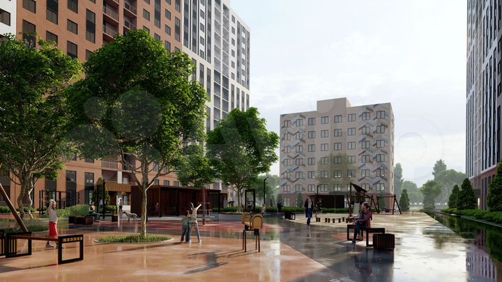 2-к. квартира, 45,3 м², 12/14 эт.