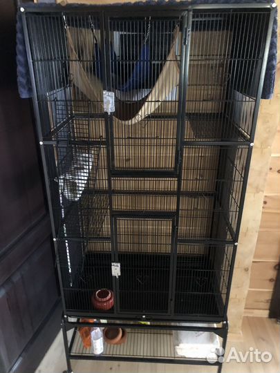Клетка для грызунов очень большая