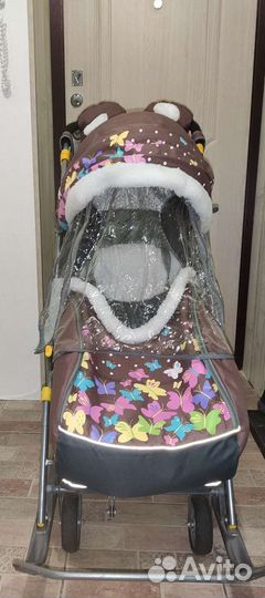 Санки коляска ника 7 2Б