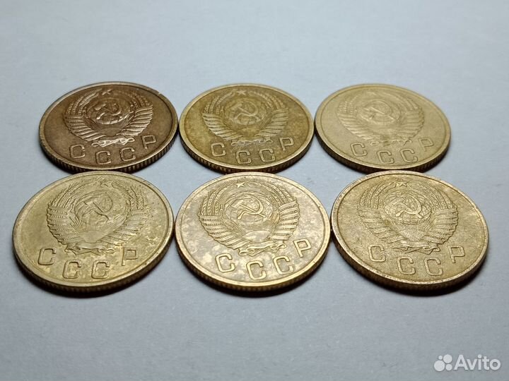 2 копейки 1952,55,56г