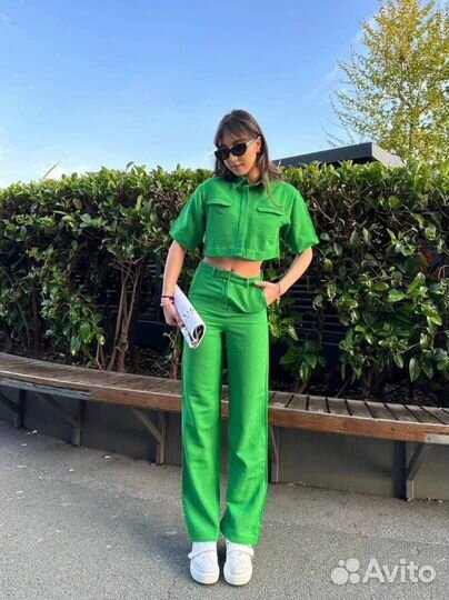 Джинсовый костюм женский 42 44