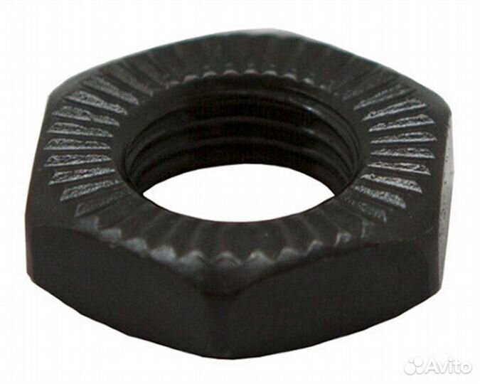Ось /контргайка 6-607 TI-627K Cr-Mo под М10, черна