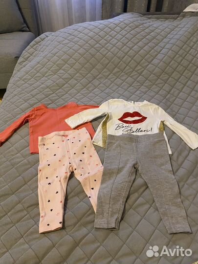 Вещи пакетом на девочку с 0-6 месяцев