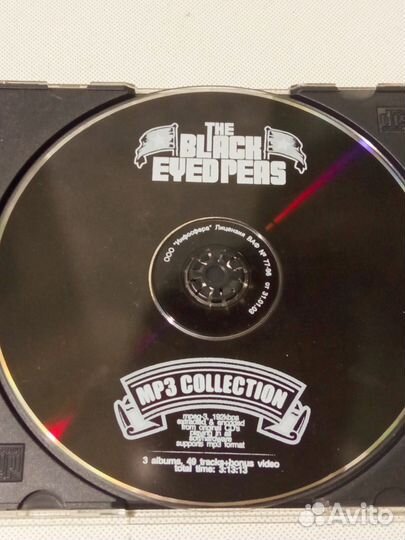 Mp3 диск The black eyed peas (Черноглазые горошин