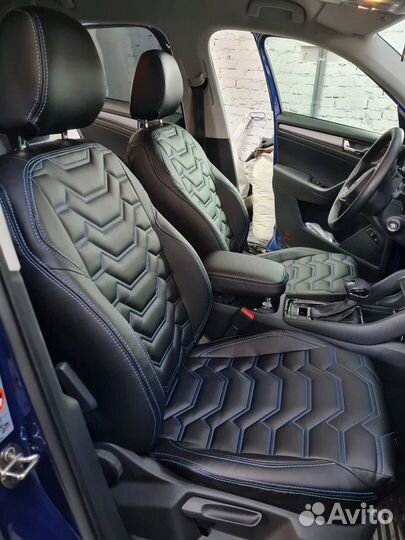 Индивидуальные авточехлы Nissan Leaf