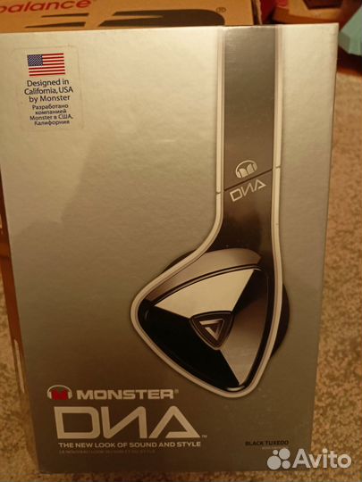 Наушники Monster DNA black tuxedo