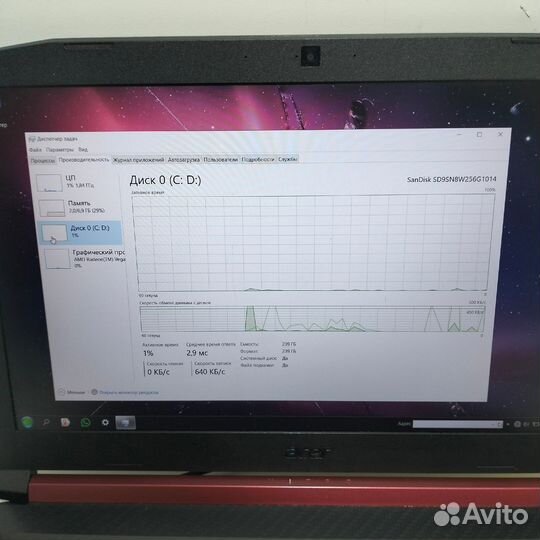 Ноутбук Acer Nitro 5 AU515-42 Арт. Т72672