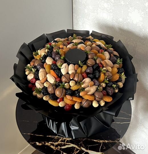 Съедобные букеты/фруктовые/ягодные/ореховые