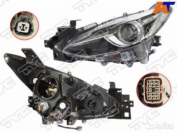 Фара mazda 3/axela BM# 13-19