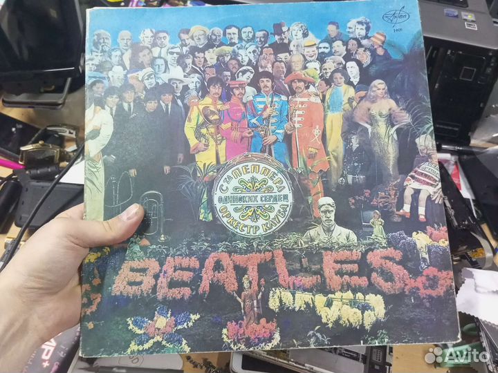 Beatles винил в идеальном сост.2 пластинки(склад)