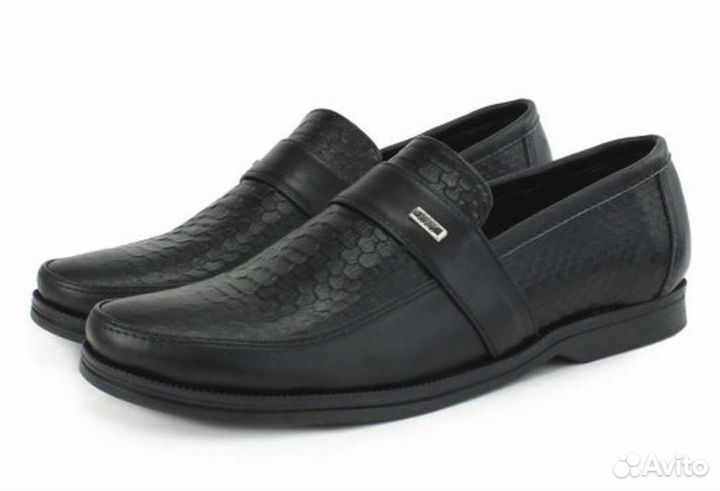 Туфли кожаные