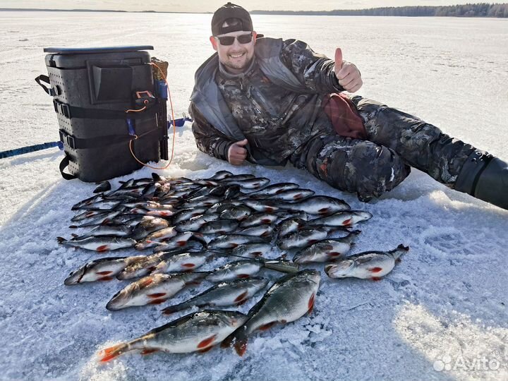 Зимние блесны на окуня ручной работы. Набор 6шт