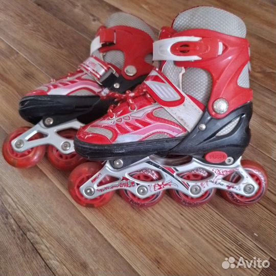 Роликовые коньки раздвижные 27-32