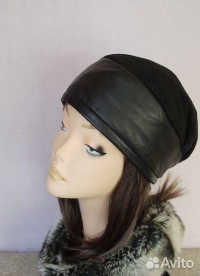 Косынка из замши