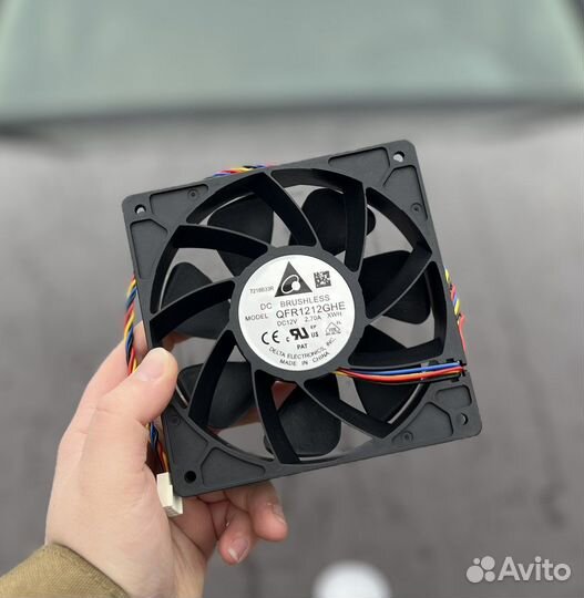 Новые кулеры Delta 2.7a для асиков и ферм S19 Z15