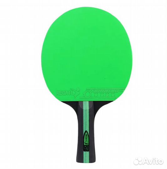 Ракетка для настольного тениса зеленая