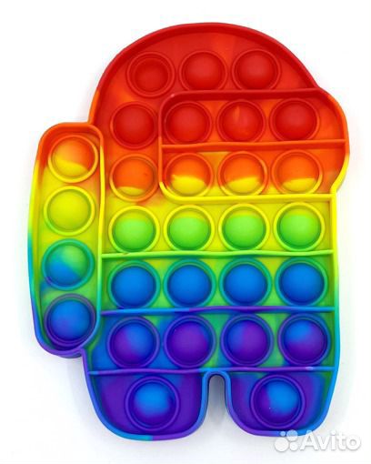 POP IT Игрушка-антистресс among US большой