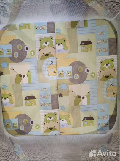 Манеж детский складной Globex