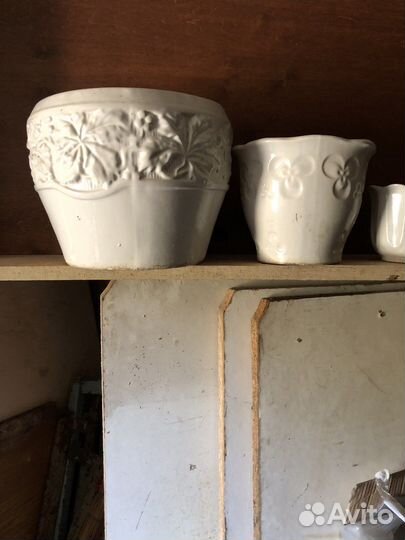 Вазоны для цветов керамические