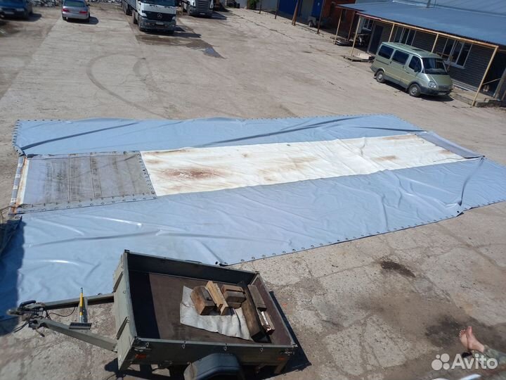 Тент на полуприцеп Шмитц Schmitz