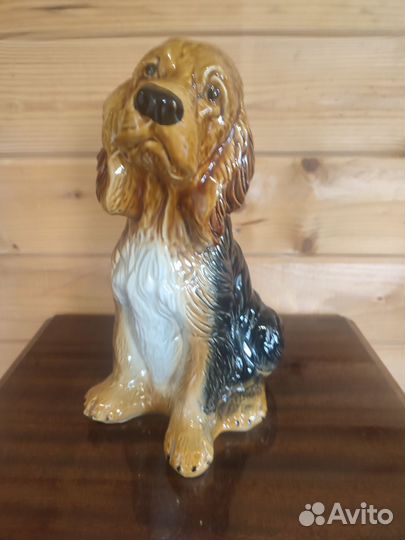 Статуэтка. Собака-копилка. Фарфор