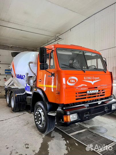 Автобетоносмеситель КамАЗ 65115, 2007