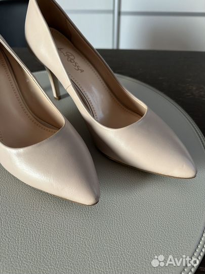 Туфли лодочки натуральная кожа 39