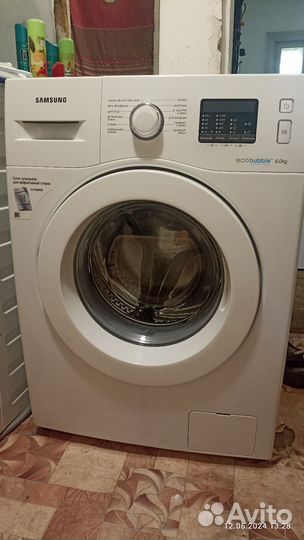 Стиральная машинка Samsung eco bubble