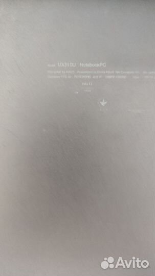 Ноутбук asus UX310U 13.3