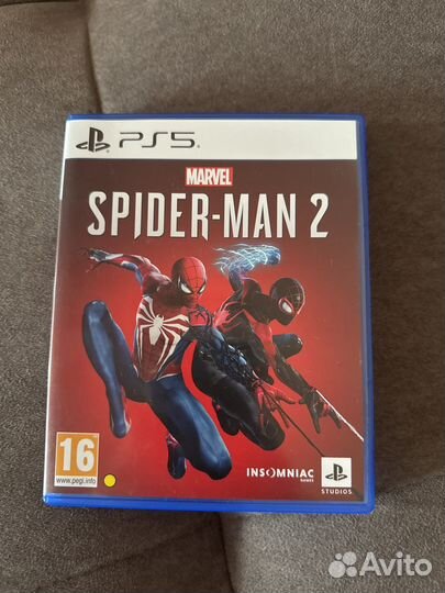 Человек паук 2 ps5 диск
