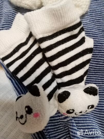 Носочки для новорожденного с шерстью мериноса