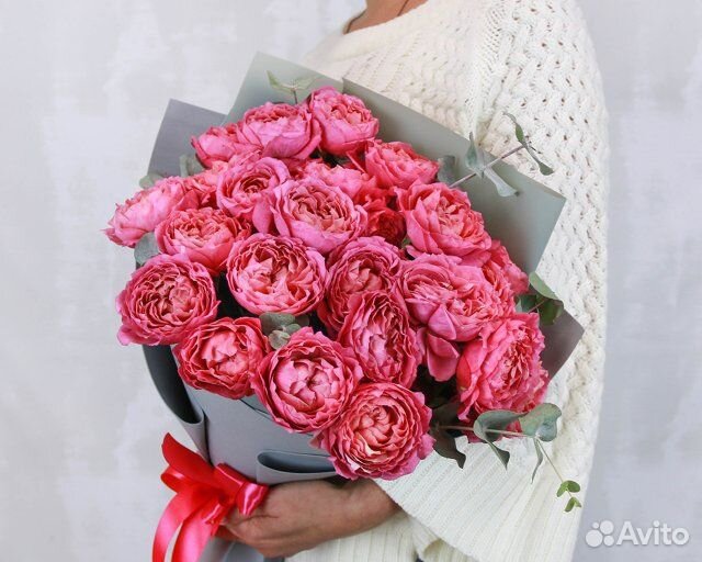 Букет цветов Малиновый вкус