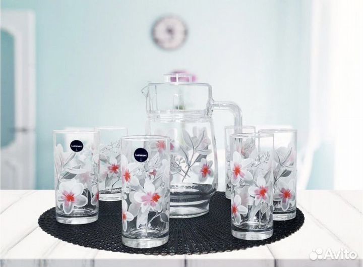 Набор питьевой 7 предметов новый