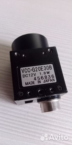 Аналоговая черно-белая камера VCC-G20E30B, Япония