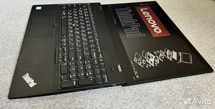 Большой ThinkPad 15.6 с двумя АКБ