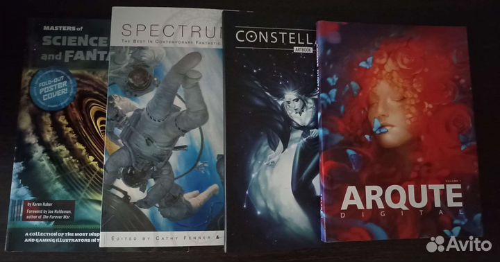 Артбуки, фантастическая живопись (fantasy art)