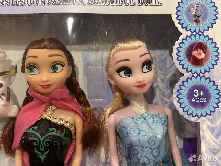 Холодное сердце Олаф, Анна, Эльза набор 5 штук