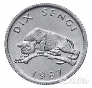 Монеты Заира (Конго)