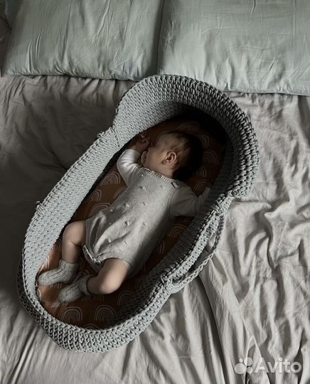 Вязаная люлька Te.Home. Колыбель