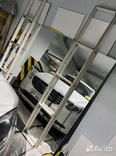 Зеркало на стену б/у без сколов 1,5/2 м