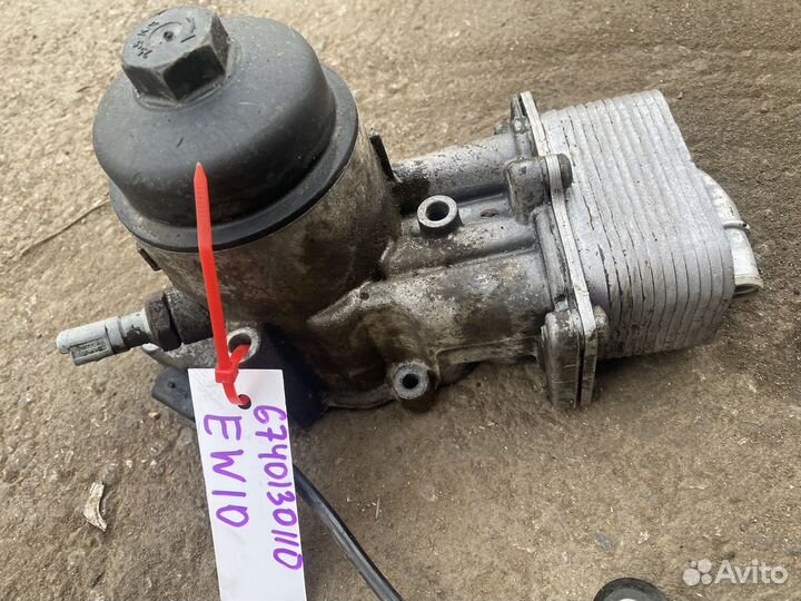 Корпус масляного фильтра citroen peugeot EW10